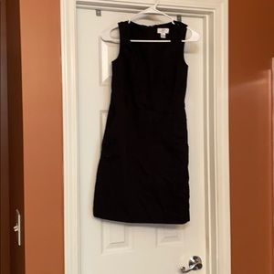 Black cotton dress